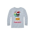 thumbnail image 1 of Pete The Cat - At Christmas We Give It Our All! - Youth Long Sleeve T-Shirt, 1 of 5