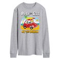 thumbnail image 1 of Pete The Cat - At The Beach - Men's Long Sleeve T-Shirt, 1 of 6