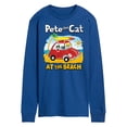 thumbnail image 1 of Pete The Cat - At The Beach - Men's Long Sleeve T-Shirt, 1 of 6