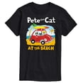 thumbnail image 1 of Pete The Cat - At The Beach - Men's Short Sleeve Graphic T-Shirt, 1 of 5