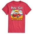 thumbnail image 1 of Pete The Cat - At The Beach - Men's Short Sleeve Graphic T-Shirt, 1 of 5