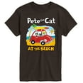 thumbnail image 1 of Pete The Cat - At The Beach - Men's Short Sleeve Graphic T-Shirt, 1 of 4