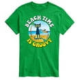 thumbnail image 1 of Pete The Cat - Beach Time Is Groovy - Men's Short Sleeve Graphic T-Shirt, 1 of 5