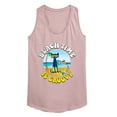 thumbnail image 1 of Pete The Cat - Beach Time Is Groovy - Women's Racerback Tank Top, 1 of 6