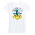 thumbnail image 1 of Pete The Cat - Beach Time Is Groovy - Women's Short Sleeve Graphic T-Shirt, 1 of 6
