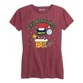thumbnail image 1 of Pete The Cat - Best Christmas Ever! - Women's Short Sleeve Graphic T-Shirt, 1 of 5