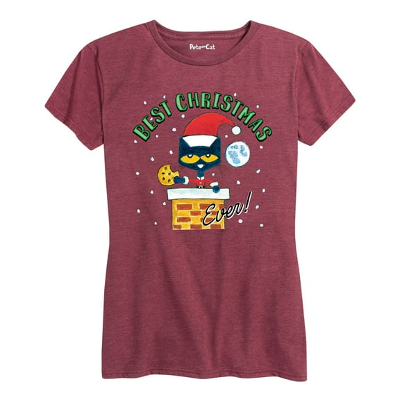 Pete The Cat - Best Christmas Ever! - Women's Short Sleeve Graphic T-Shirt