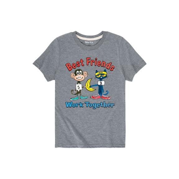 Pete The Cat - Best Friends Toddler - Toddler Short Sleeve Graphic T-Shirt