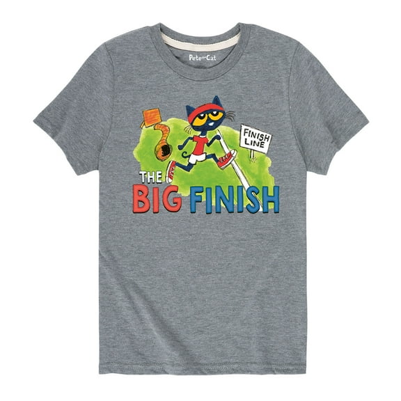 Pete The Cat - Big Finish - Toddler Short Sleeve Graphic T-Shirt