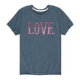 thumbnail image 1 of Pete The Cat - Big Love - Toddler And Youth Short Sleeve Graphic T-Shirt, 1 of 5