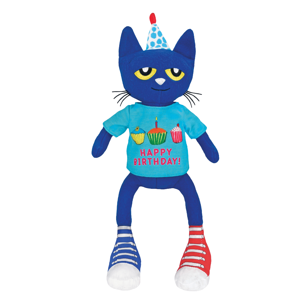 Pete the Cat Birthday Party 14" Plush