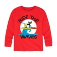 thumbnail image 1 of Pete The Cat - Boys' Long Sleeve Graphic T-Shirt, 1 of 6