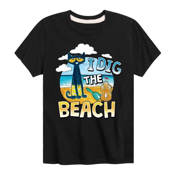Pete The Cat - Boys' Short Sleeve Graphic T-Shirt