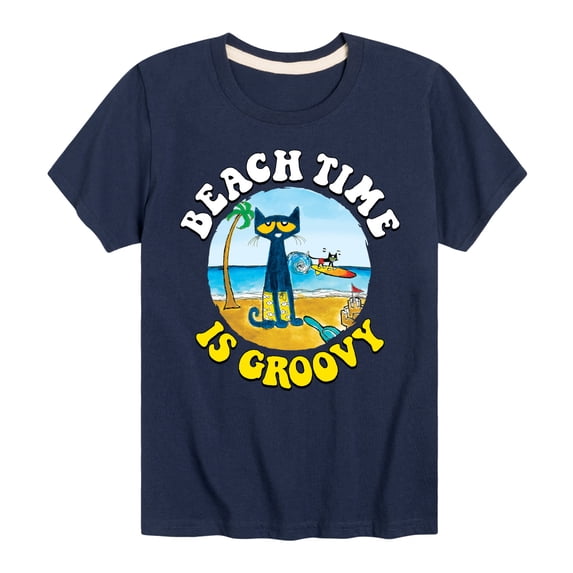 Pete The Cat - Boys' Short Sleeve Graphic T-Shirt