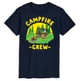 thumbnail image 1 of Pete The Cat - Campfire Crew - Men's Short Sleeve Graphic T-Shirt, 1 of 5