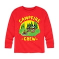 thumbnail image 1 of Pete The Cat - Campfire Crew - Toddler And Youth Long Sleeve Graphic T-Shirt, 1 of 6