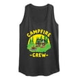 thumbnail image 1 of Pete The Cat - Campfire Crew - Women's Racerback Tank Top, 1 of 6