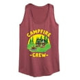 thumbnail image 1 of Pete The Cat - Campfire Crew - Women's Racerback Tank Top, 1 of 6