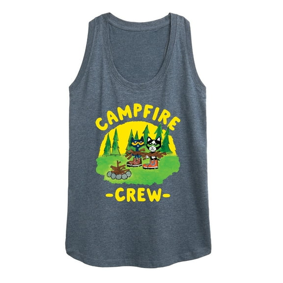 Pete The Cat - Campfire Crew - Women's Racerback Tank Top