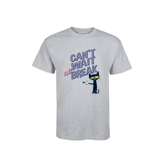Pete The Cat - Can't Wait Till - Men's Short Sleeve Graphic T-Shirt