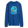 thumbnail image 1 of Pete The Cat - Cancer - Men's Long Sleeve Graphic T-Shirt, 1 of 5