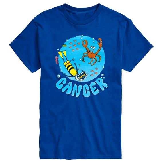 Pete The Cat - Cancer - Men's Short Sleeve Graphic T-Shirt
