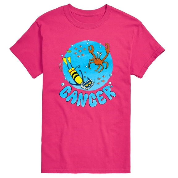 Pete The Cat - Cancer - Men's Short Sleeve Graphic T-Shirt