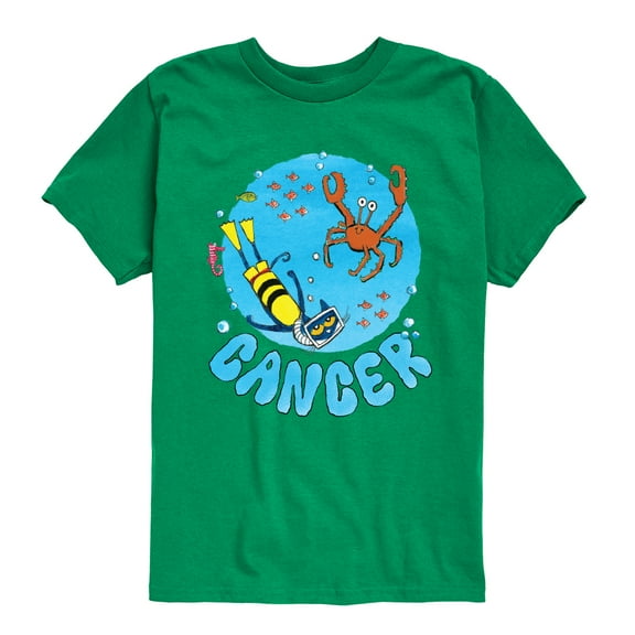 Pete The Cat - Cancer - Toddler And Youth Short Sleeve Graphic