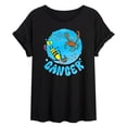 thumbnail image 1 of Pete The Cat - Cancer - Women's Oversized Graphic T-Shirt, 1 of 5