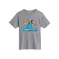 thumbnail image 1 of Pete The Cat - Catch A Groovy Wave - Youth Short Sleeve Graphic T-Shirt, 1 of 5
