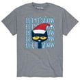 thumbnail image 1 of Pete The Cat - Christmas Holiday Let It Snow - Men's Short Sleeve Graphic T-Shirt, 1 of 5