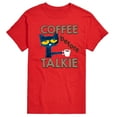 thumbnail image 1 of Pete The Cat - Coffee Before Talkie - Men's Short Sleeve Graphic T-Shirt, 1 of 5