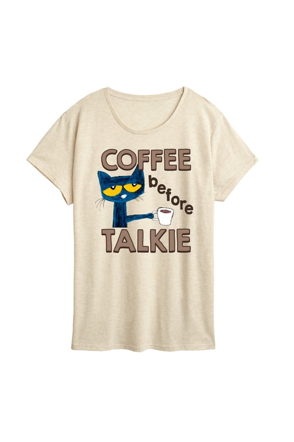 - Coffee Before Talkie - Women's Short Sleeve Graphic T-Shirt