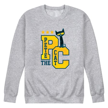 Pete The Cat - Collegiate - Men's Crew Fleece Sweatshirt