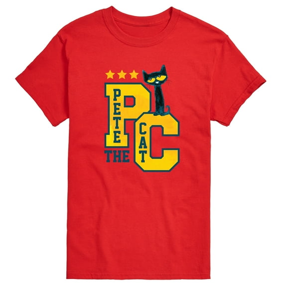 Pete The Cat - Collegiate - Men's Short Sleeve Graphic T-Shirt