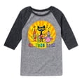 thumbnail image 1 of Pete The Cat - Crayons Rock - Toddler and Youth Raglan, 1 of 4