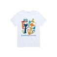 thumbnail image 1 of Pete The Cat - Creativity - Toddler Short Sleeve Graphic T-Shirt, 1 of 4