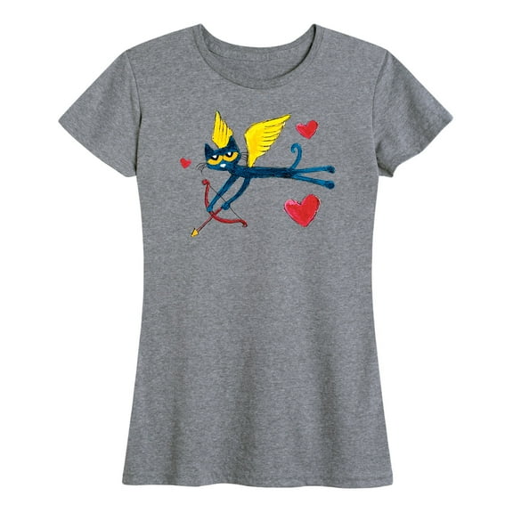 Pete The Cat - Cupid - Women's Short Sleeve Graphic T-Shirt