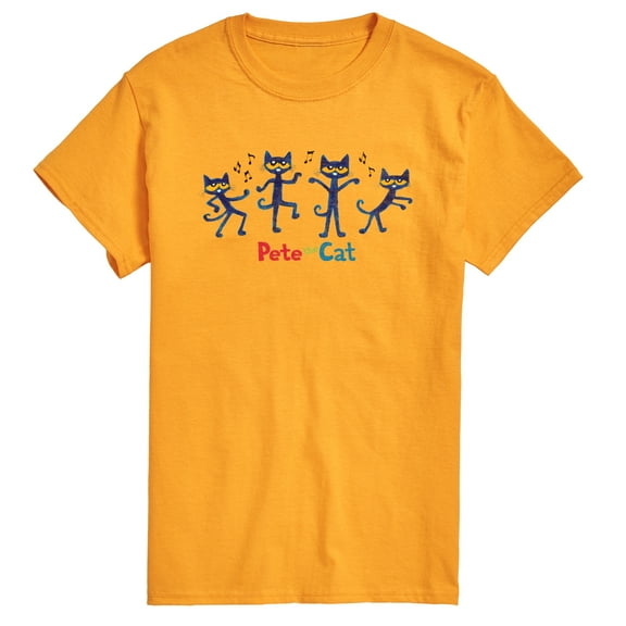 Pete The Cat - Dance - Men's Short Sleeve Graphic T-Shirt