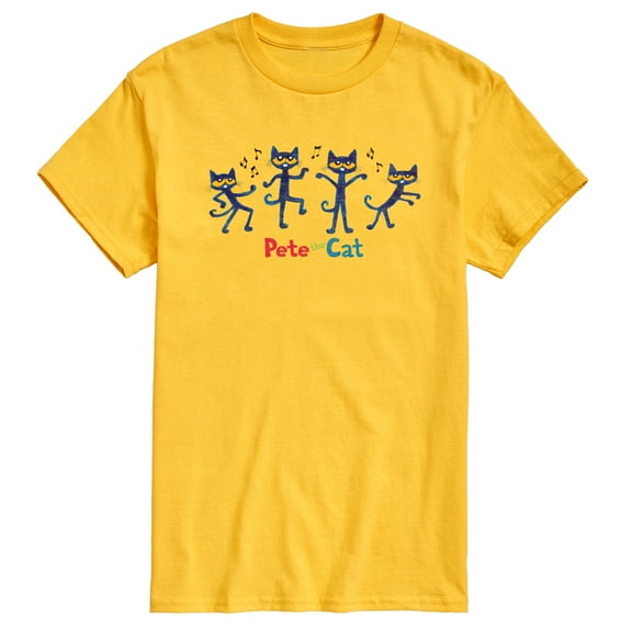 Pete The Cat - Dance - Men's Short Sleeve Graphic T-Shirt