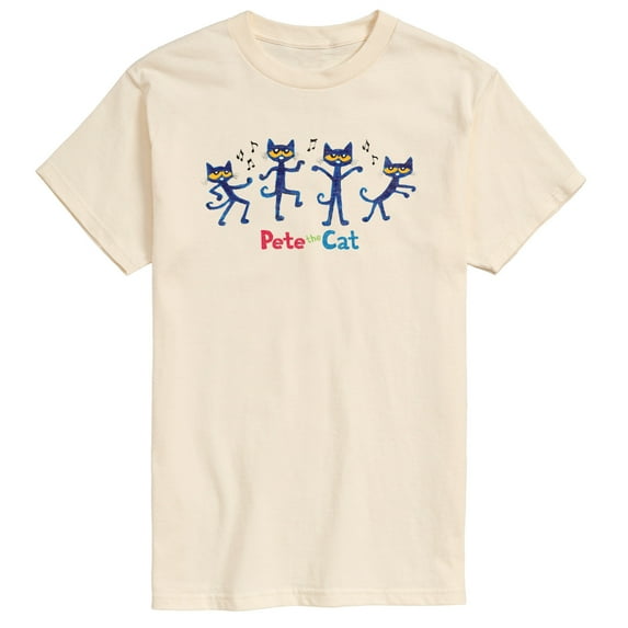 Pete The Cat - Dance - Men's Short Sleeve Graphic T-Shirt
