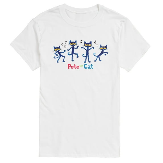 Pete The Cat - Dance - Men's Short Sleeve Graphic T-Shirt