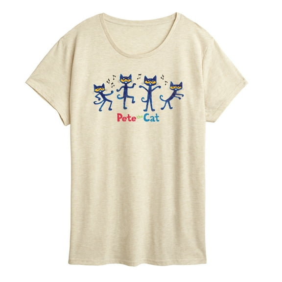 Pete The Cat - Dance - Women's Short Sleeve Graphic T-Shirt