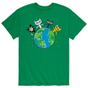 Pete The Cat - Diversity - Mens Short Sleeve Graphic T-Shirt