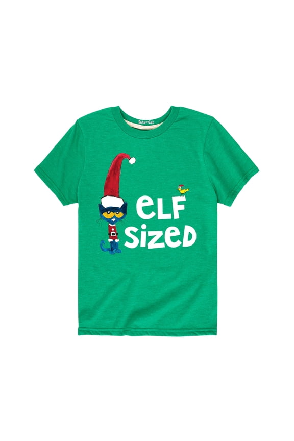 - Elf Sized - Youth Short Sleeve Graphic T-Shirt