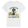 thumbnail image 1 of Pete The Cat - Explore Your Imagination - Men's Short Sleeve Graphic T-Shirt, 1 of 5