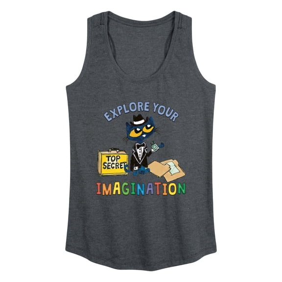 Pete The Cat - Explore Your Imagination - Women's Racerback Tank Top