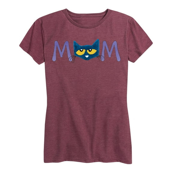 Pete The Cat - MOM - Women's Short Sleeve Graphic T-Shirt