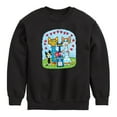 thumbnail image 1 of Pete The Cat - Family - Toddler And Youth Crewneck Fleece Sweatshirt, 1 of 6