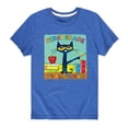 thumbnail image 1 of Pete The Cat - First Grade It's All Groovy - Toddler Short Sleeve Graphic T-Shirt, 1 of 4